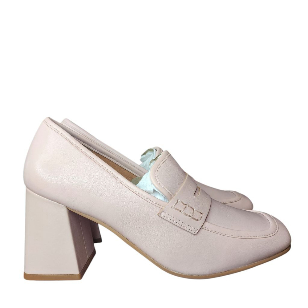 Lisa Vicky Moxie Block Heel, Leather Size 8.5. New in Box
